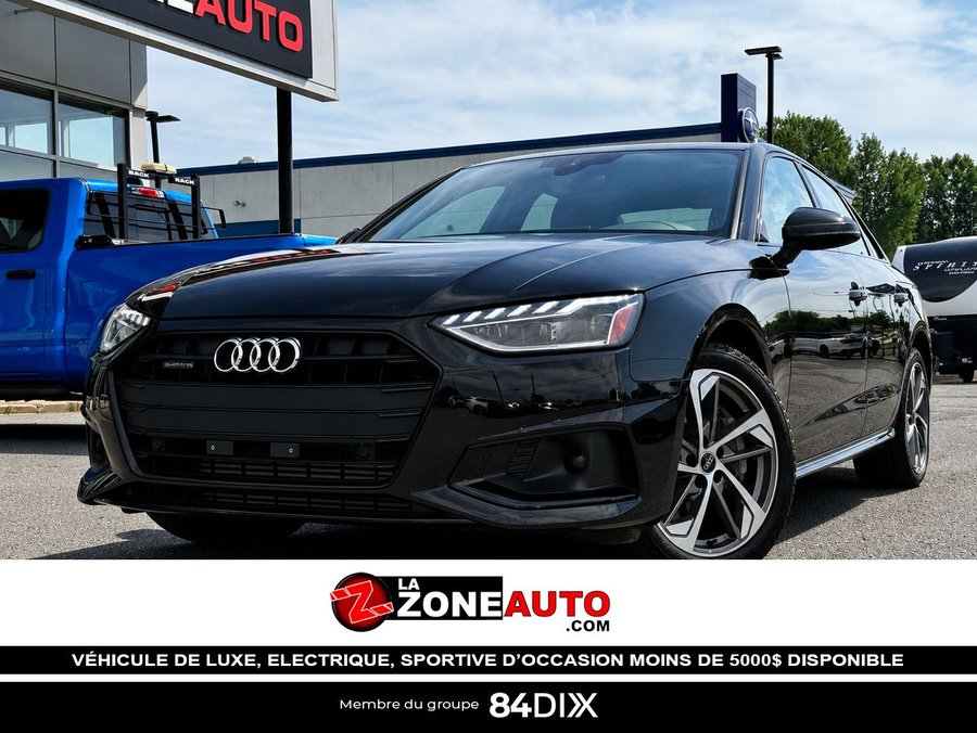 Audi A4 Black Optic 2023 2023 Noir