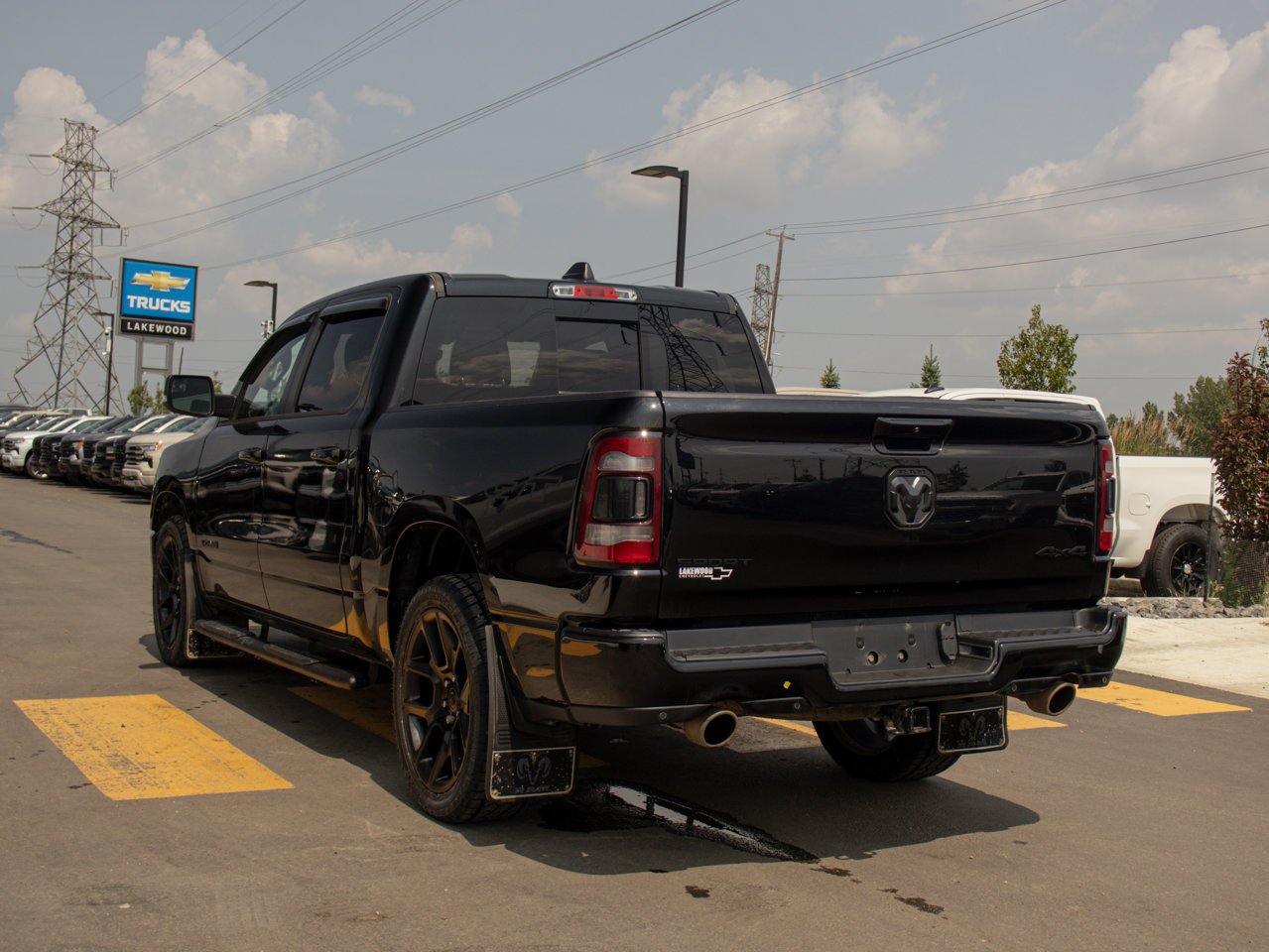 2022 Ram 1500 Sport 4x4 Crew Cab 5'7 Box Black Sherwood Park - photo #7