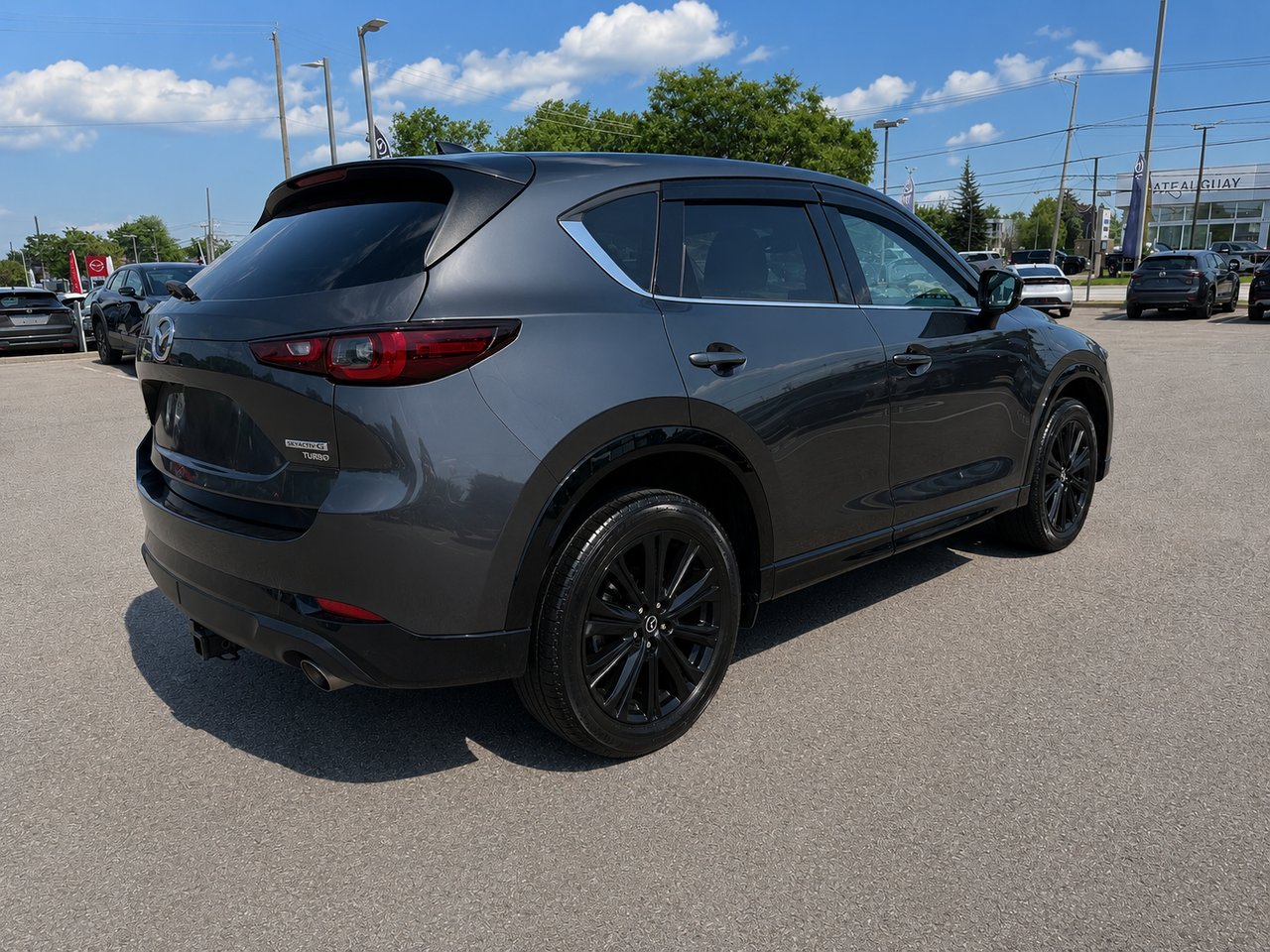 Mazda CX-5 SPORT DESIGN 2023 Gris Châteauguay - photo #4