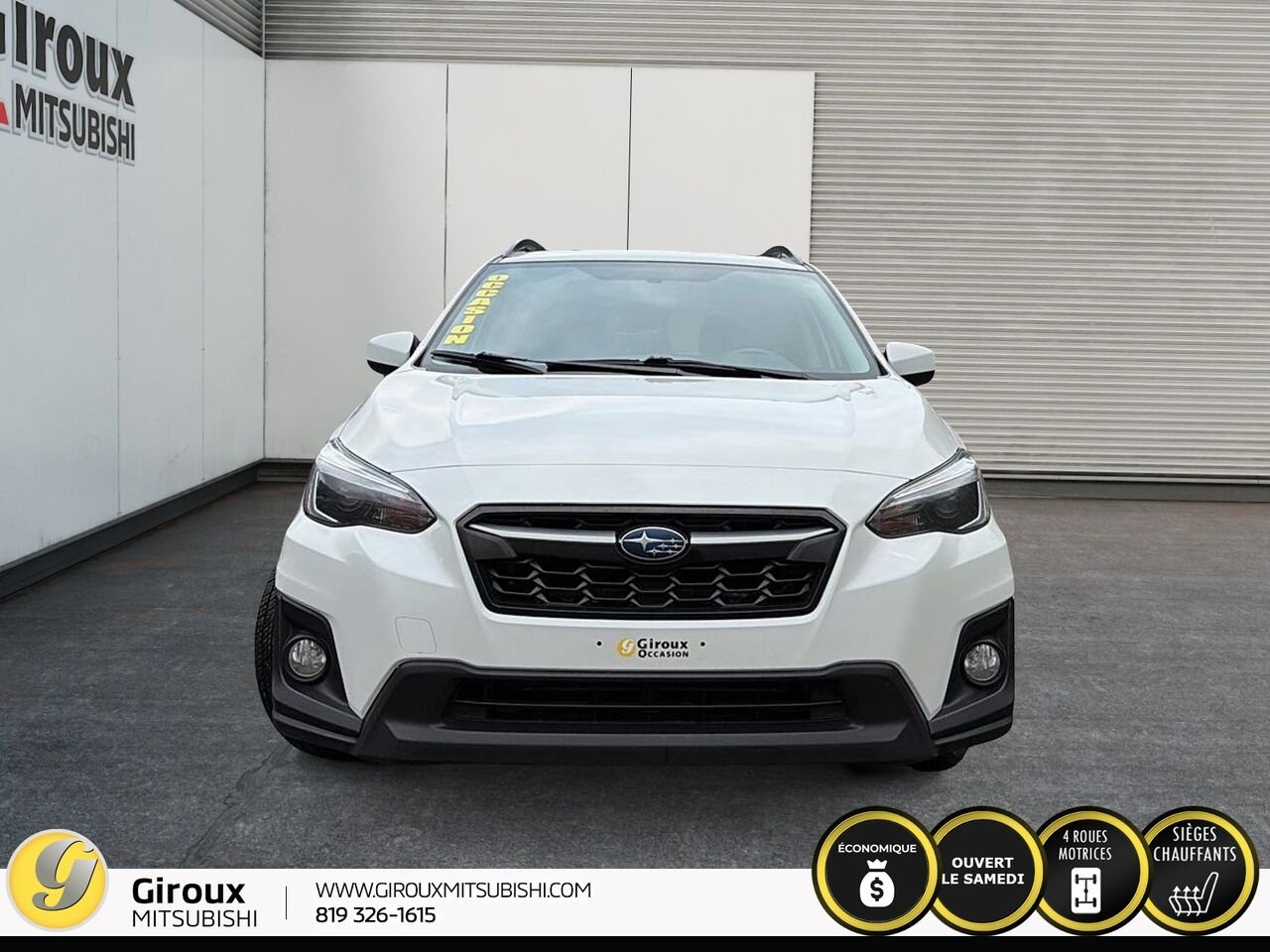Subaru Crosstrek 2019 Blanc Sainte-Agathe-des-Monts - photo #1
