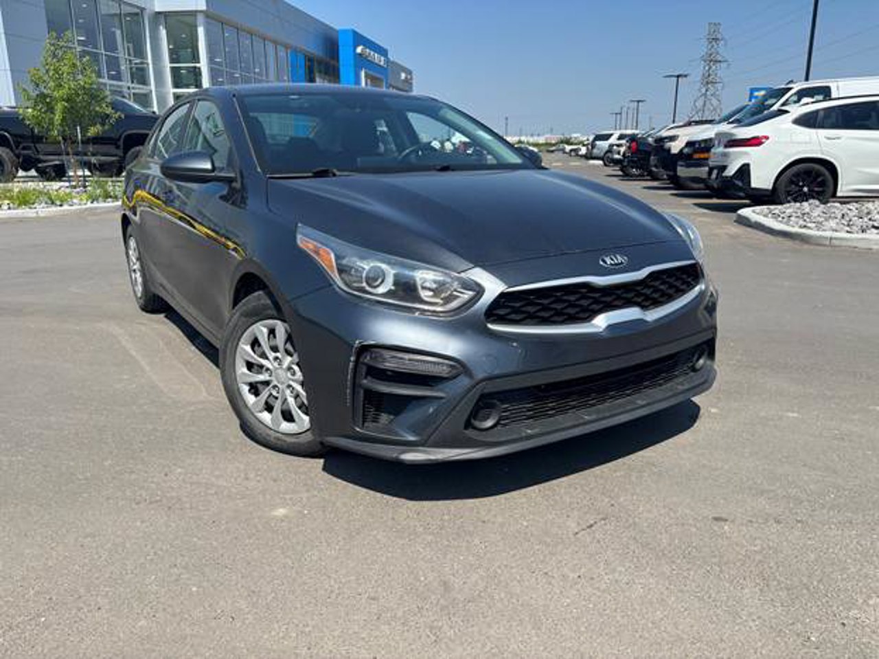 2021 Kia Forte LX IVT Grey Sherwood Park - photo #1