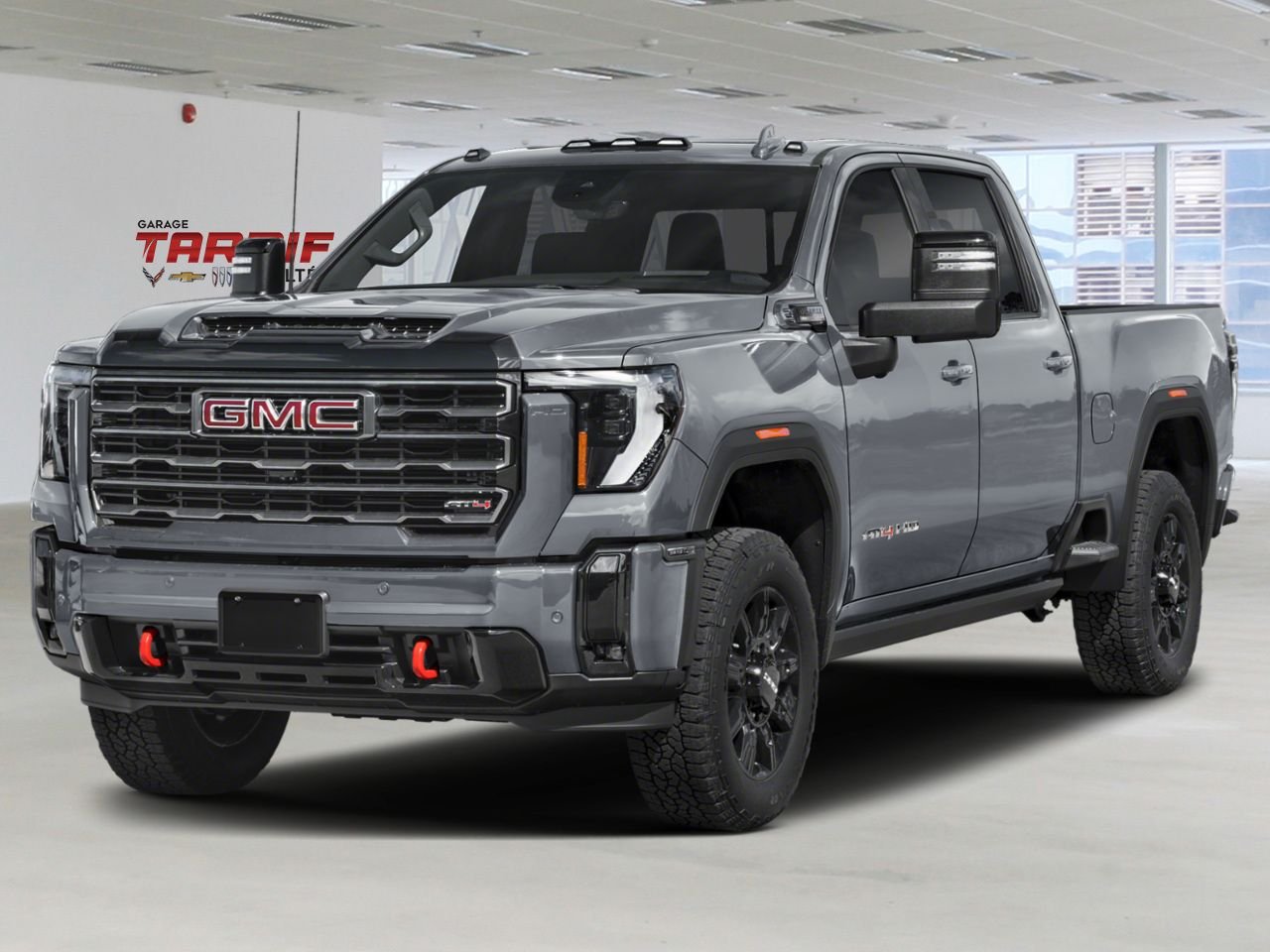 GMC Sierra 2500HD AT4 cabine multiplace 4RM 172 po 2026 Argent métallisé Amos - photo #0