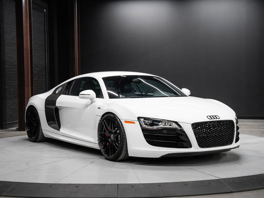 2010 Audi R8 2010 White