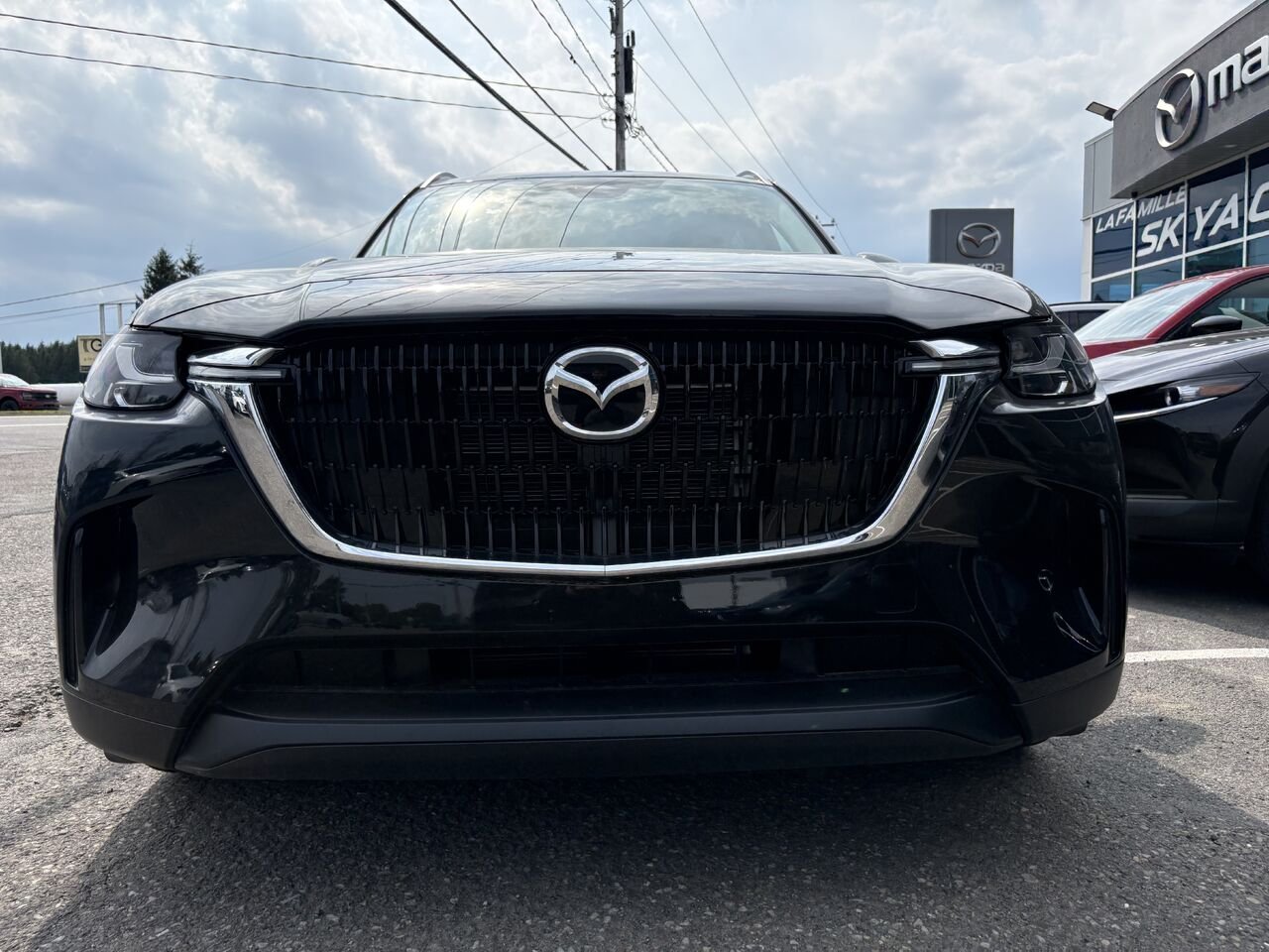 MAZDA CX-90 hybride rechargeable GS-L TI 2026 Noir de jais mica Montmagny - photo #1