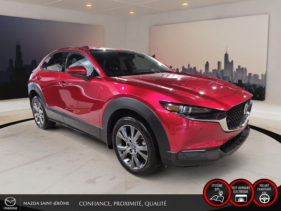 2023 Mazda CX-30 GT | TOIT OUVRANT | CUIR | AWD | Red