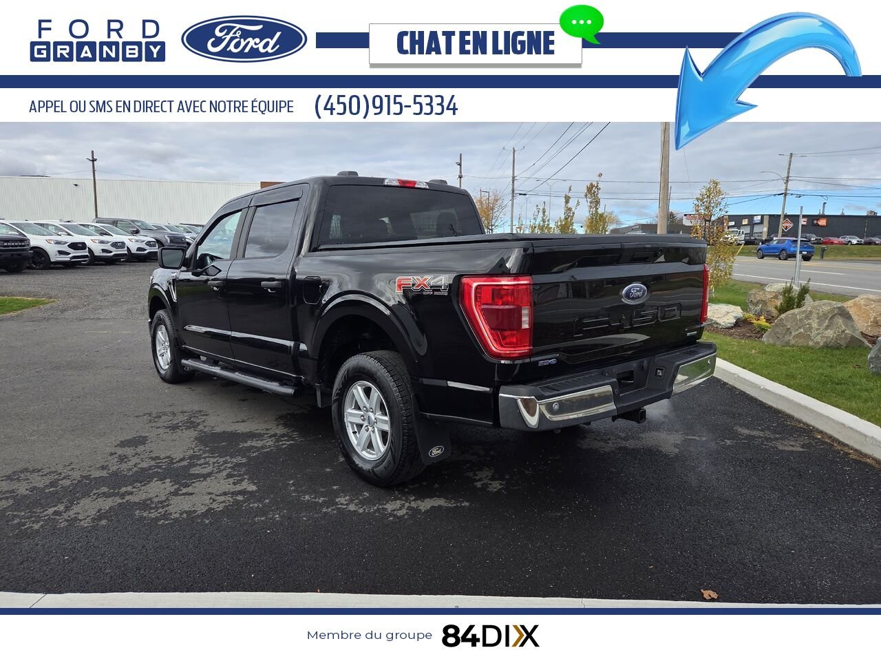 2022 Ford F-150 Black Granby - photo #4