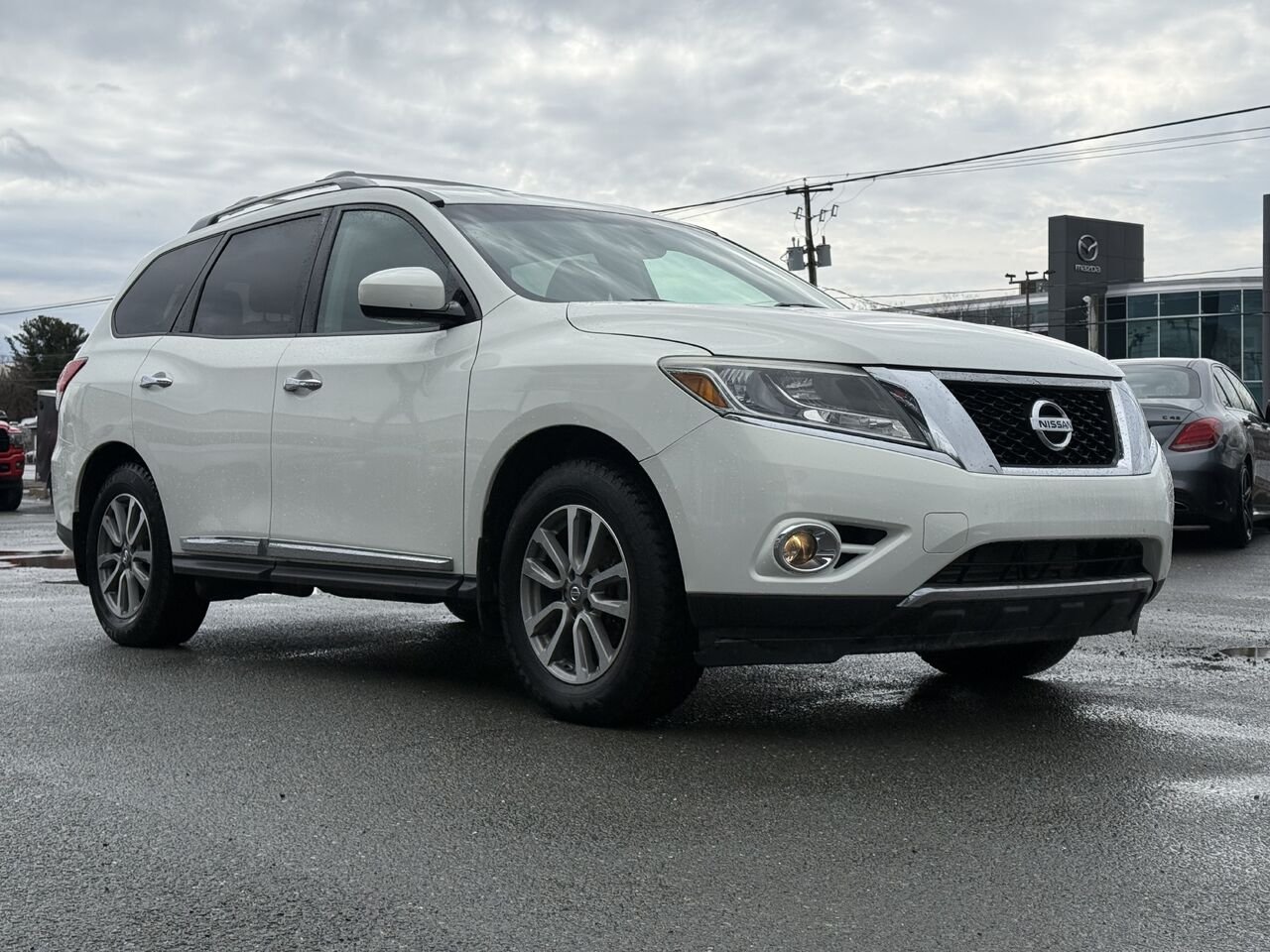2014 Nissan Pathfinder AWD White Granby - photo #9