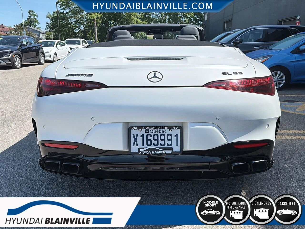 2022 Mercedes-Benz SL White Blainville - photo #4