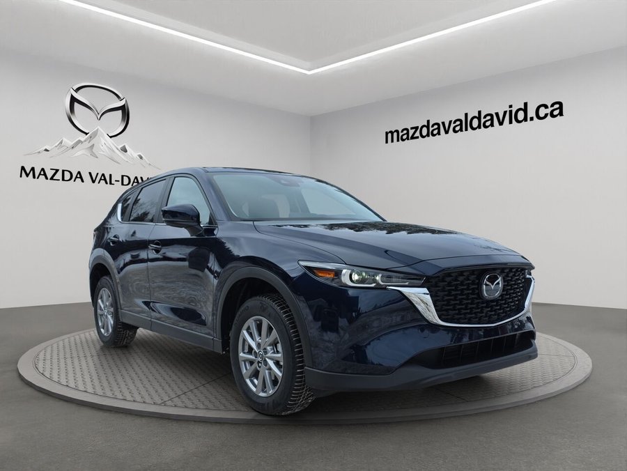 2025 Mazda CX-5 Gx, awd, sièges chauffants, caméra de recul Deep Crystal Blue Mica