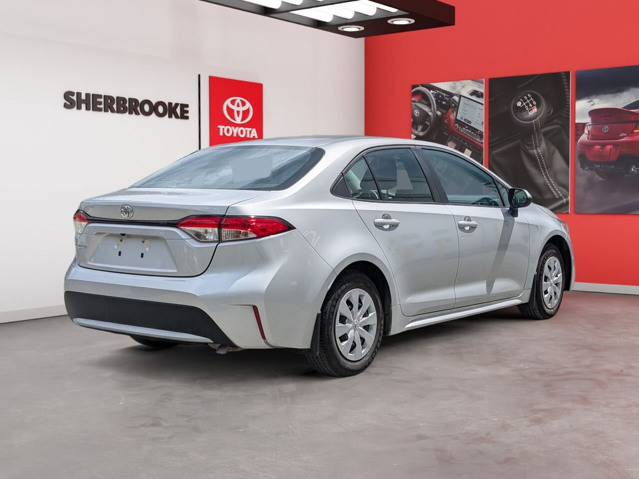 2022 Toyota Corolla 5YFBPMBE2NP380167 Silver Sherbrooke - photo #2