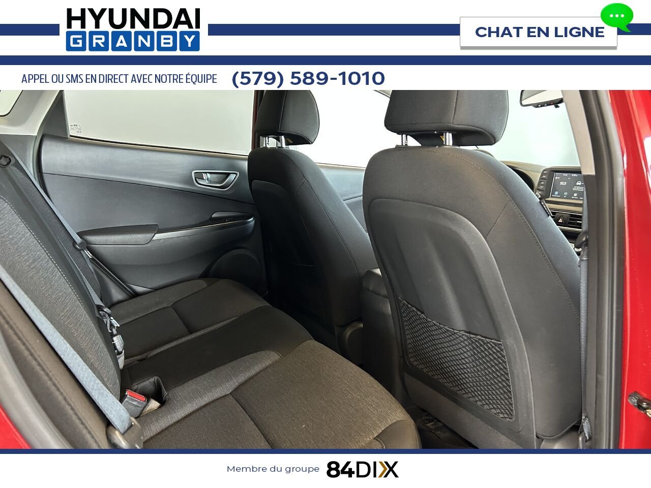 Hyundai Kona électrique 2021 Rouge Granby - photo #19