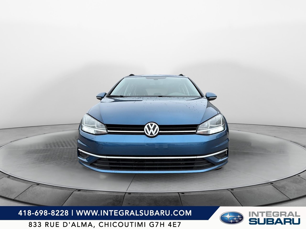 Volkswagen Golf SportWagen NIV 3VW117AU3KM517964 2019 Bleu Baie-Comeau - photo #2