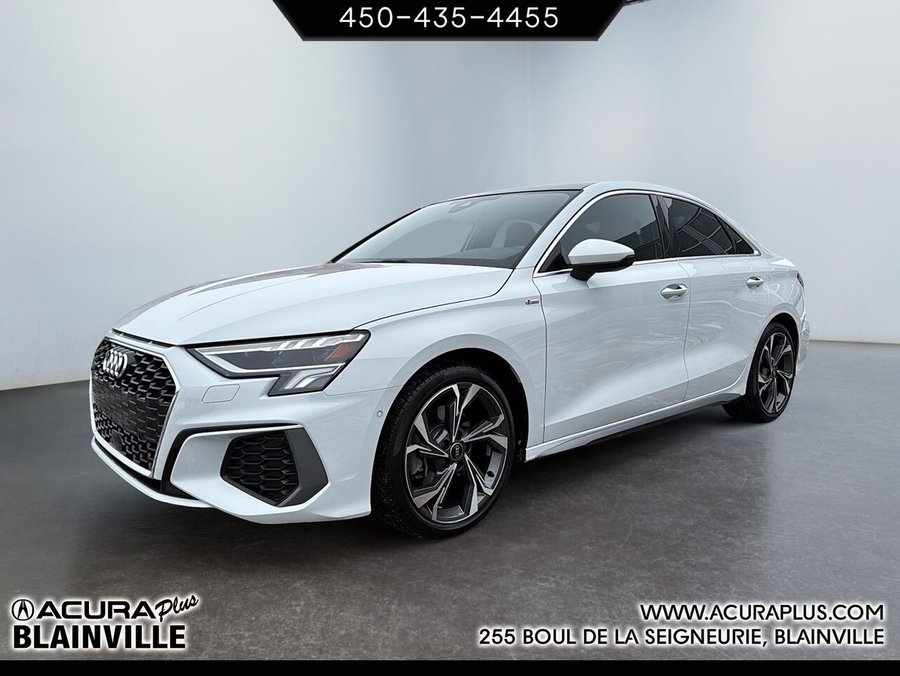 Audi A3 berline 2023 2023 Blanc