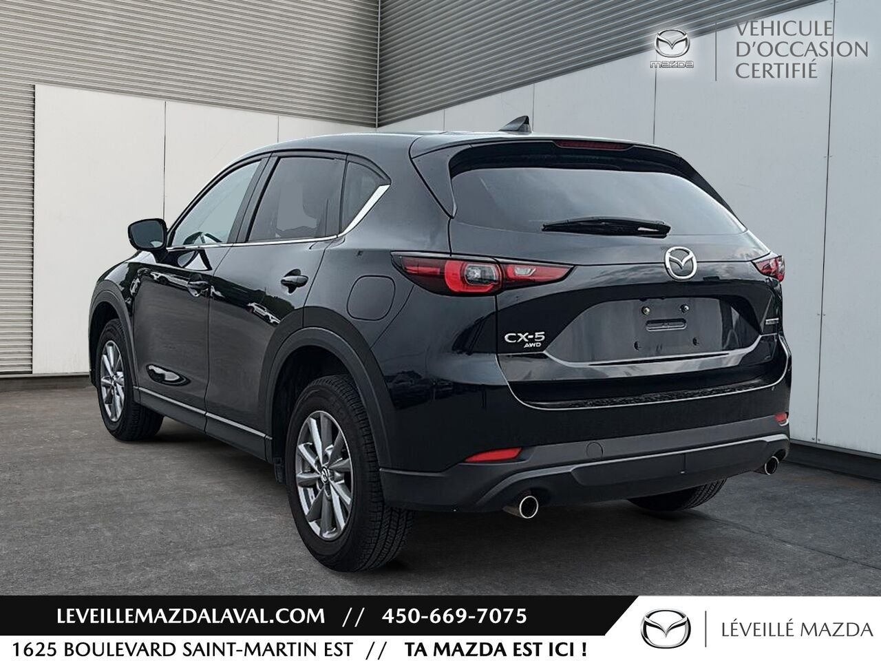 Mazda CX-5 GS TI sans désactivation de cylindres 2024 Noir Laval - photo #7
