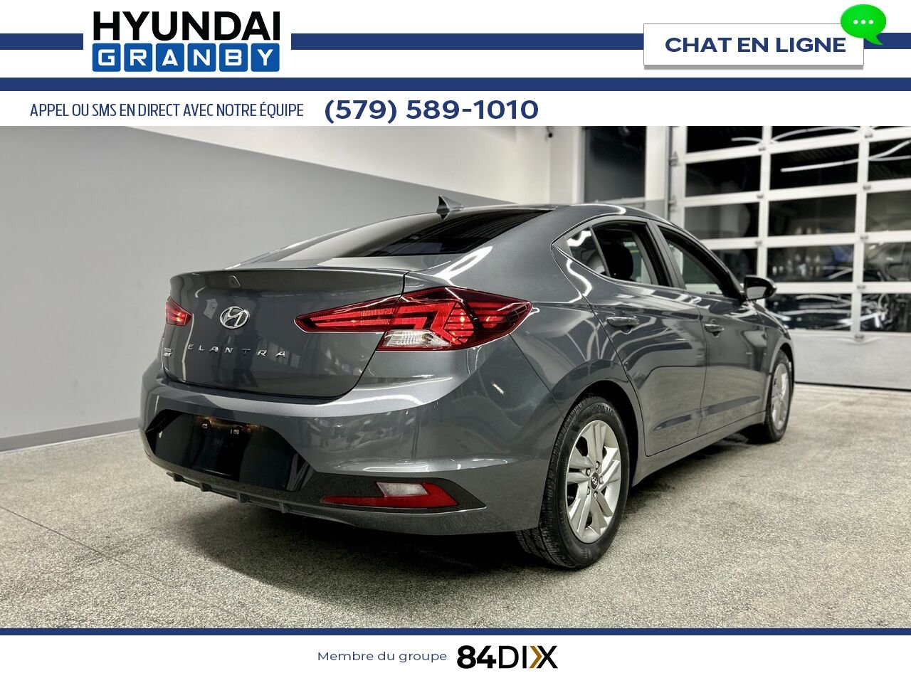 Hyundai Elantra 2020 Gris Granby - photo #7