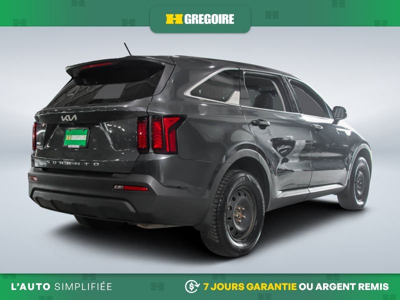 Kia Sorento 821209 | LX+ AWD AUTO A/C CAM RECUL BLUETOOTH 2022 Gris Laval - photo #7