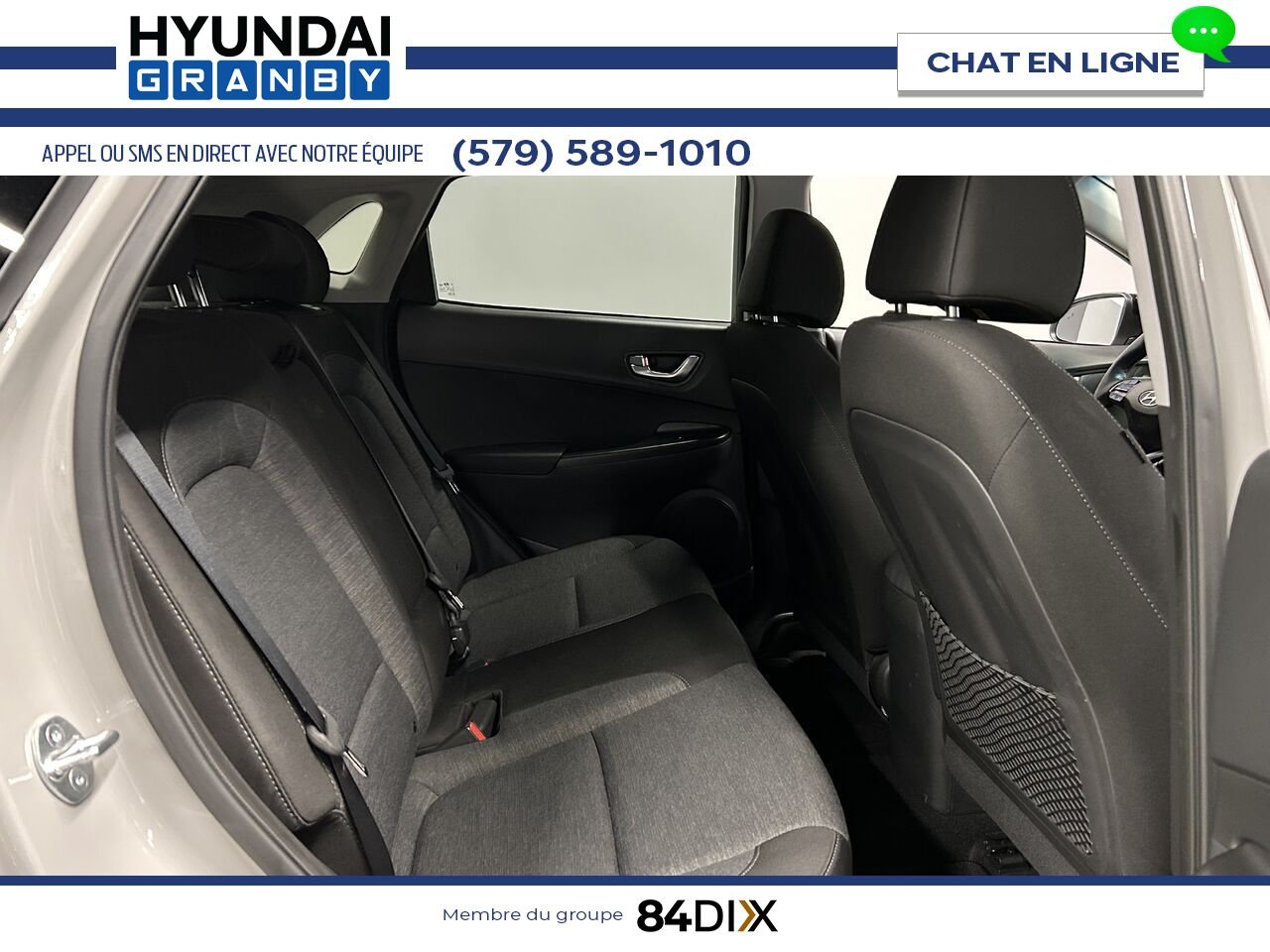 Hyundai Kona électrique 2023 Gris Granby - photo #26