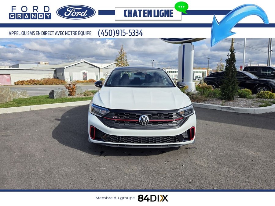 Volkswagen Jetta GLI Édition 40e anniversaire manuelle 2024 Blanc