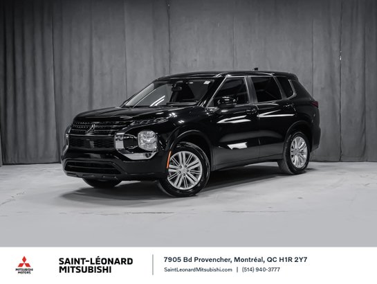Mitsubishi Outlander ES S-AWC SIEGES CHAUFFANTS APPLE CARPLAY 2024 Noir