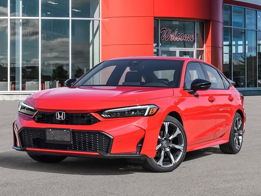 Honda Civic hybride berline 2026 2026 Rouge rallye