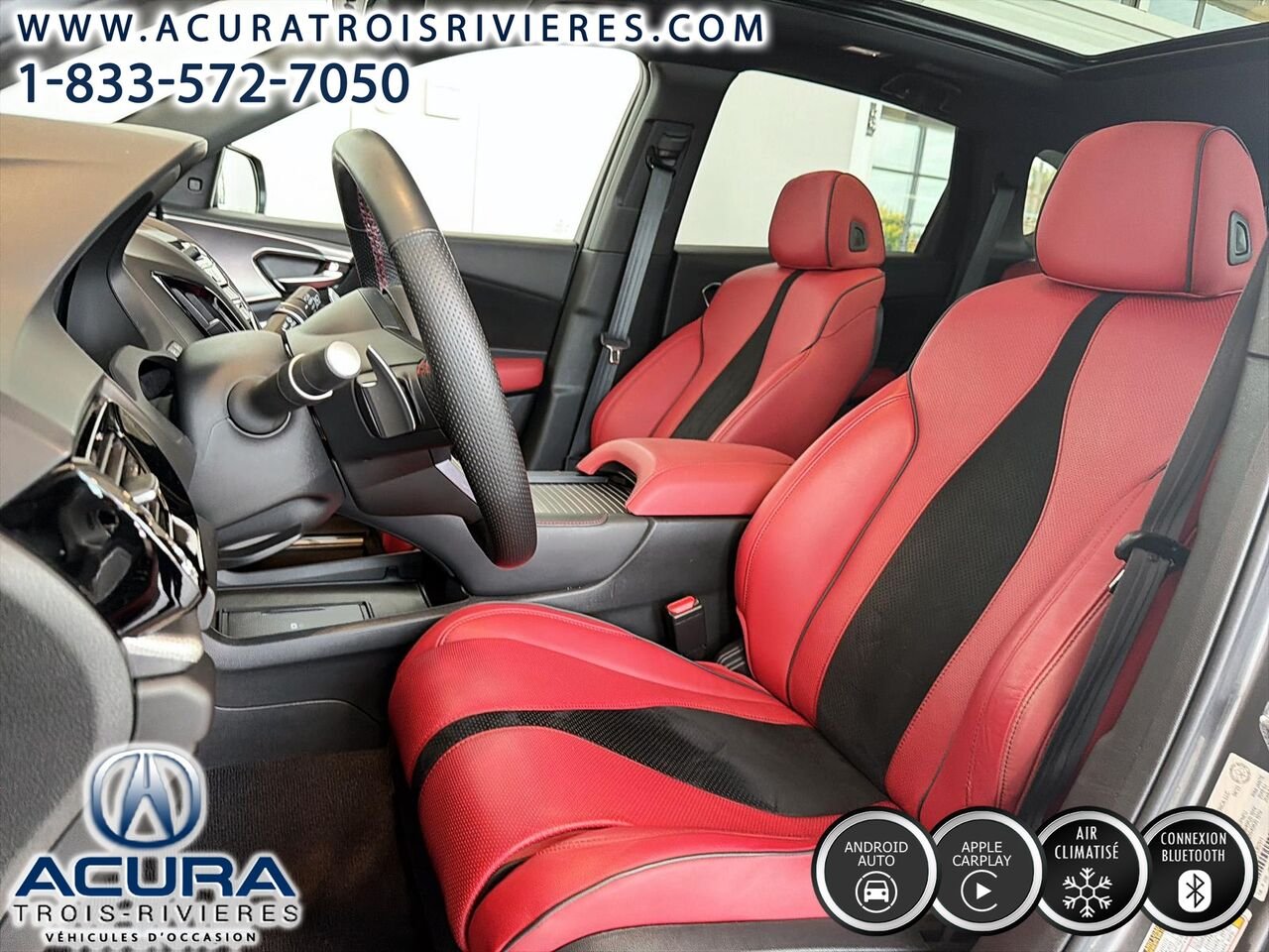 2023 Acura RDX PLATINUM, CAMÉRA 360, TOUT ÉQUIPÉ Grey Trois-Rivières - photo #12