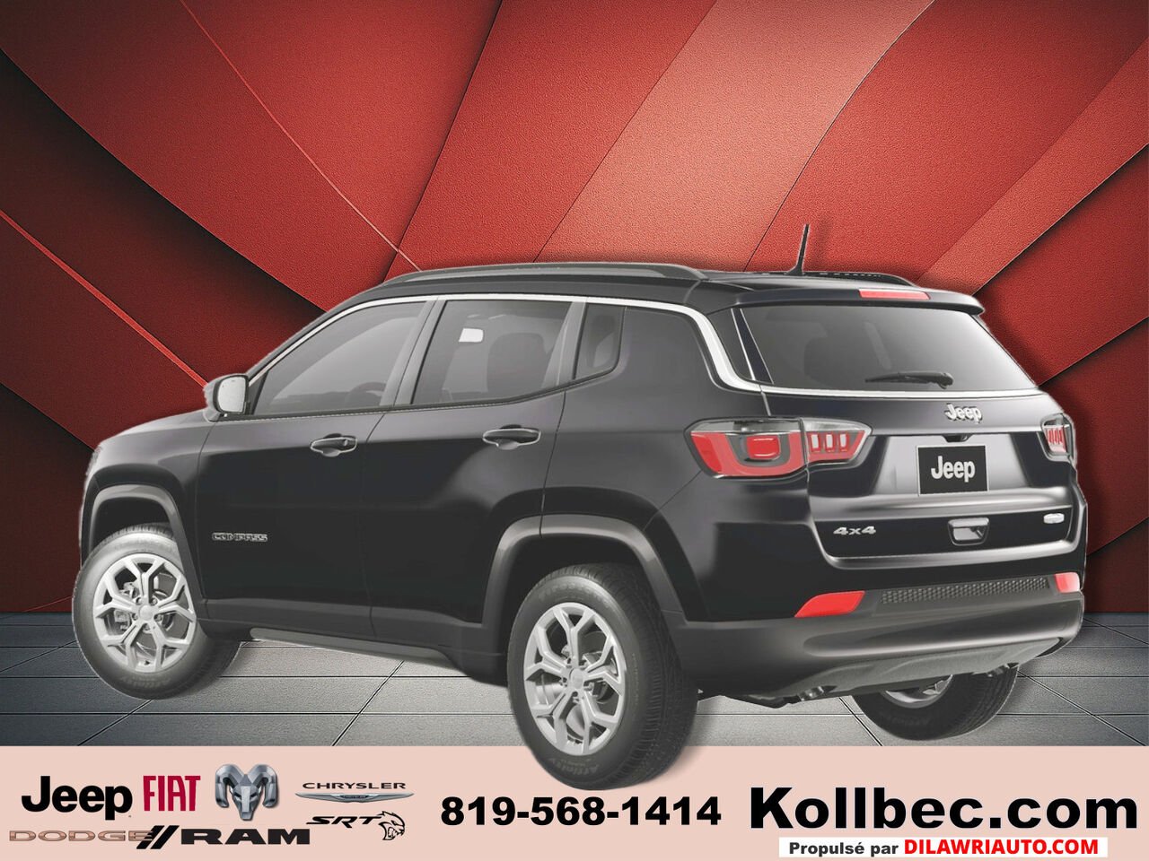 2025 Jeep Compass 251310 | Sport 4x4 Diamond Black Crystal Pearl Gatineau - photo #1