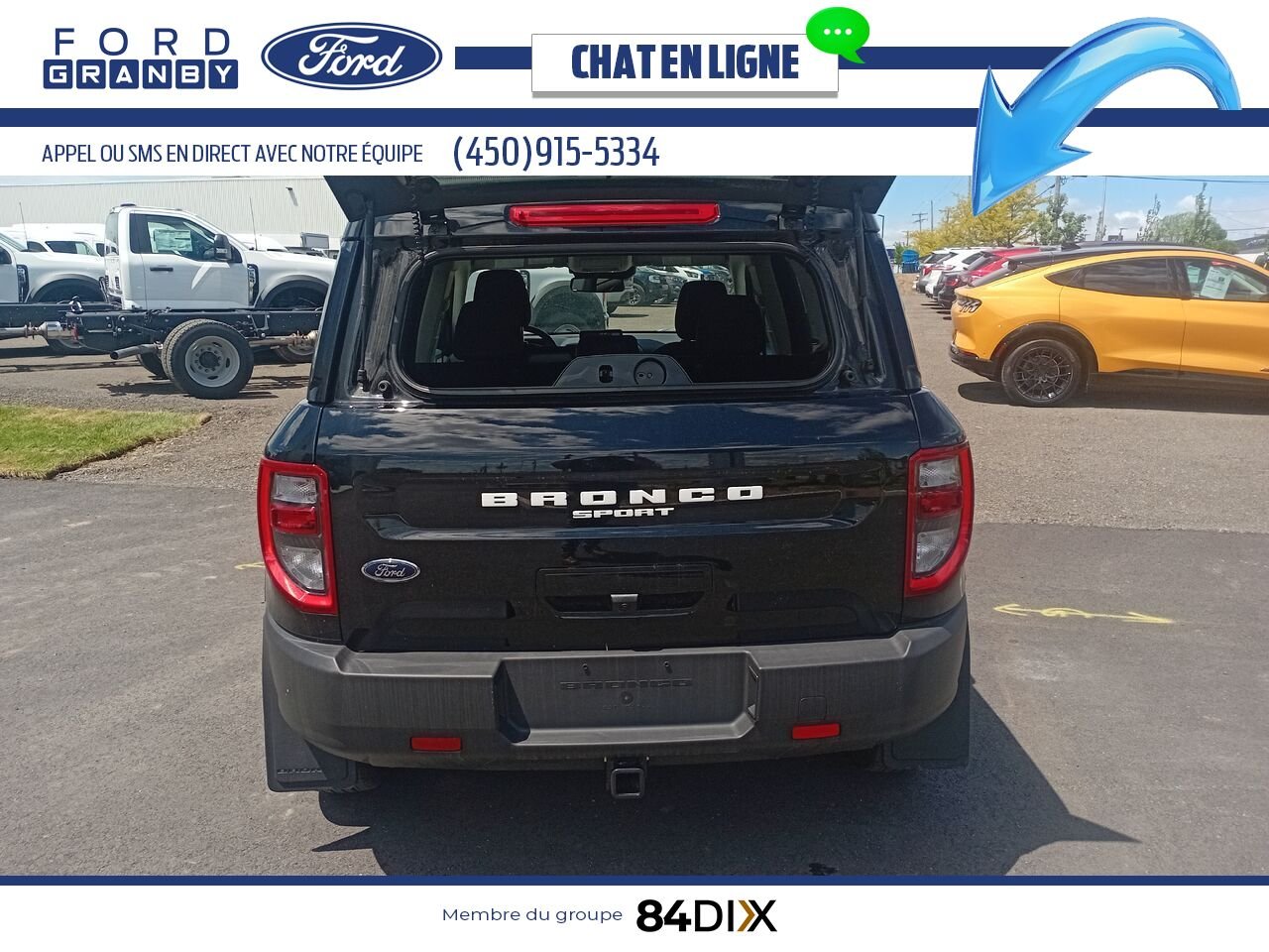 Ford BRONCO SPORT 2024 Noir Granby - photo #33