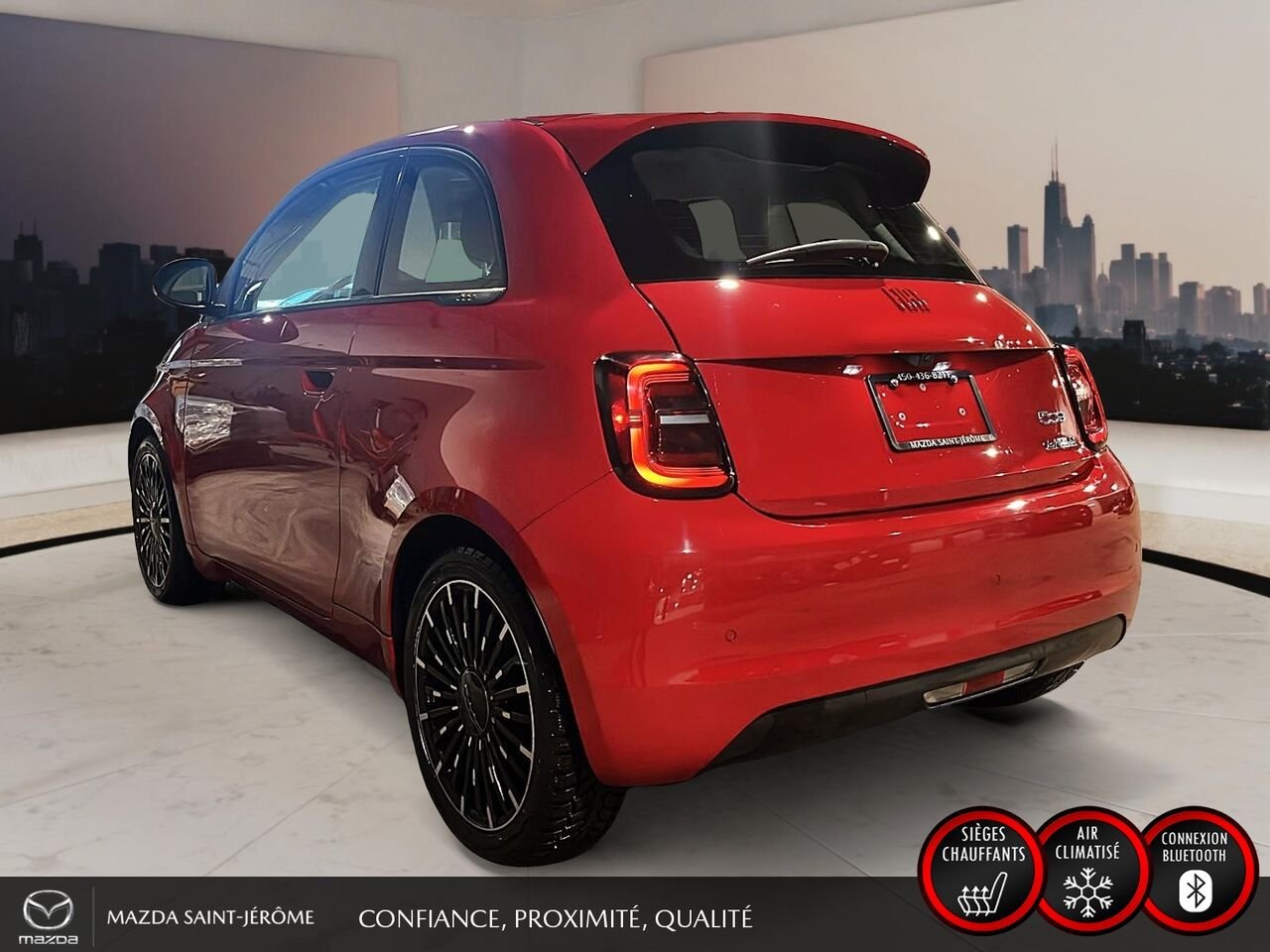FIAT 500e 2024 Rouge Saint-Jérôme - photo #9