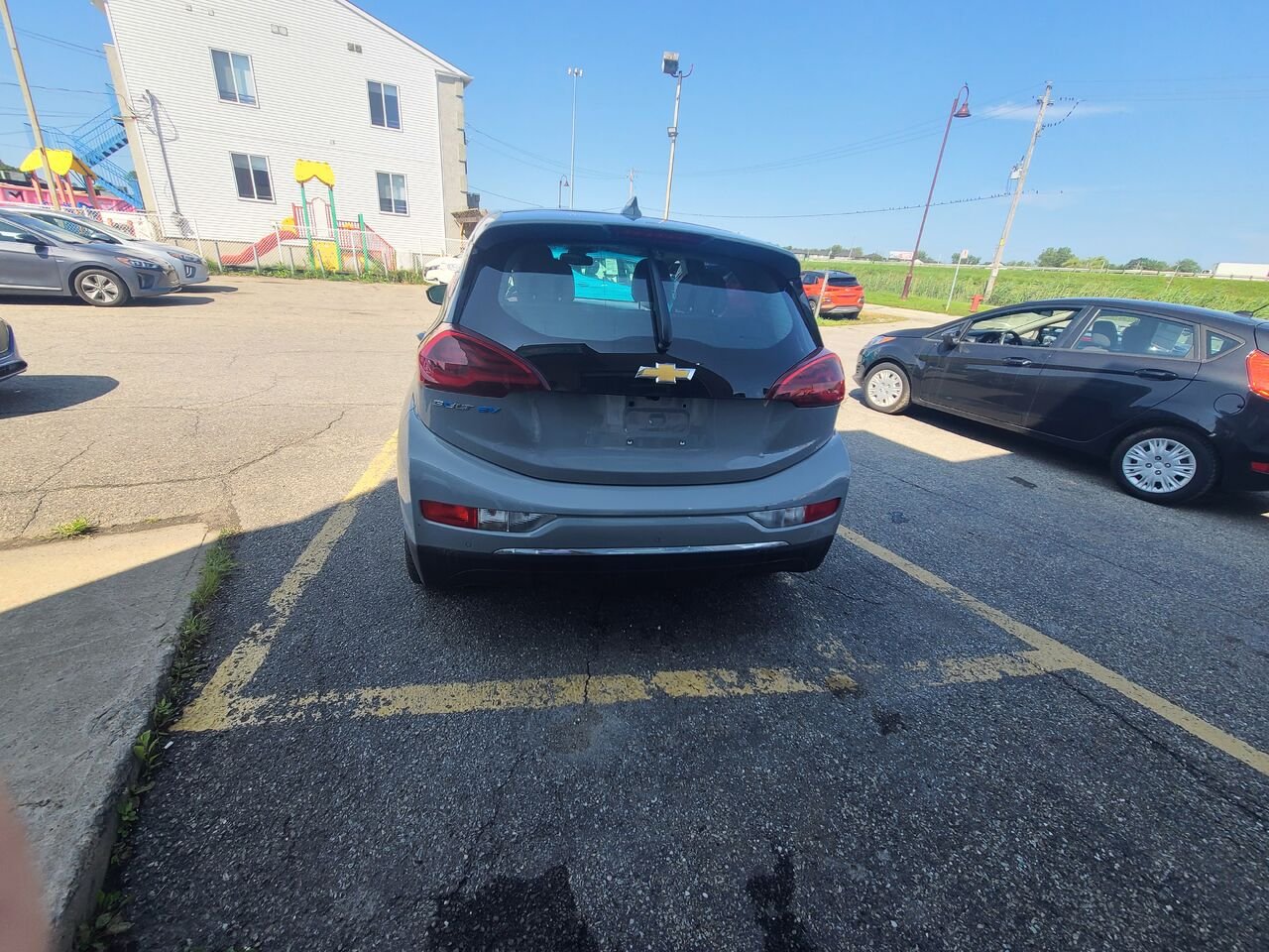 2019 Chevrolet Bolt EV Grey  - photo #3