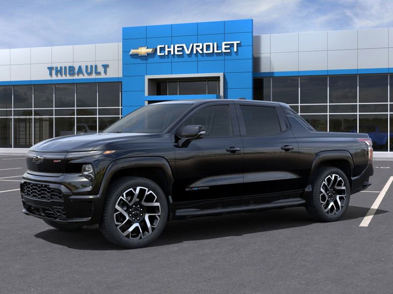 CHEVROLET Silverado EV RST à autonomie prolongée à cabine multiplace e4RM 2025 Noir