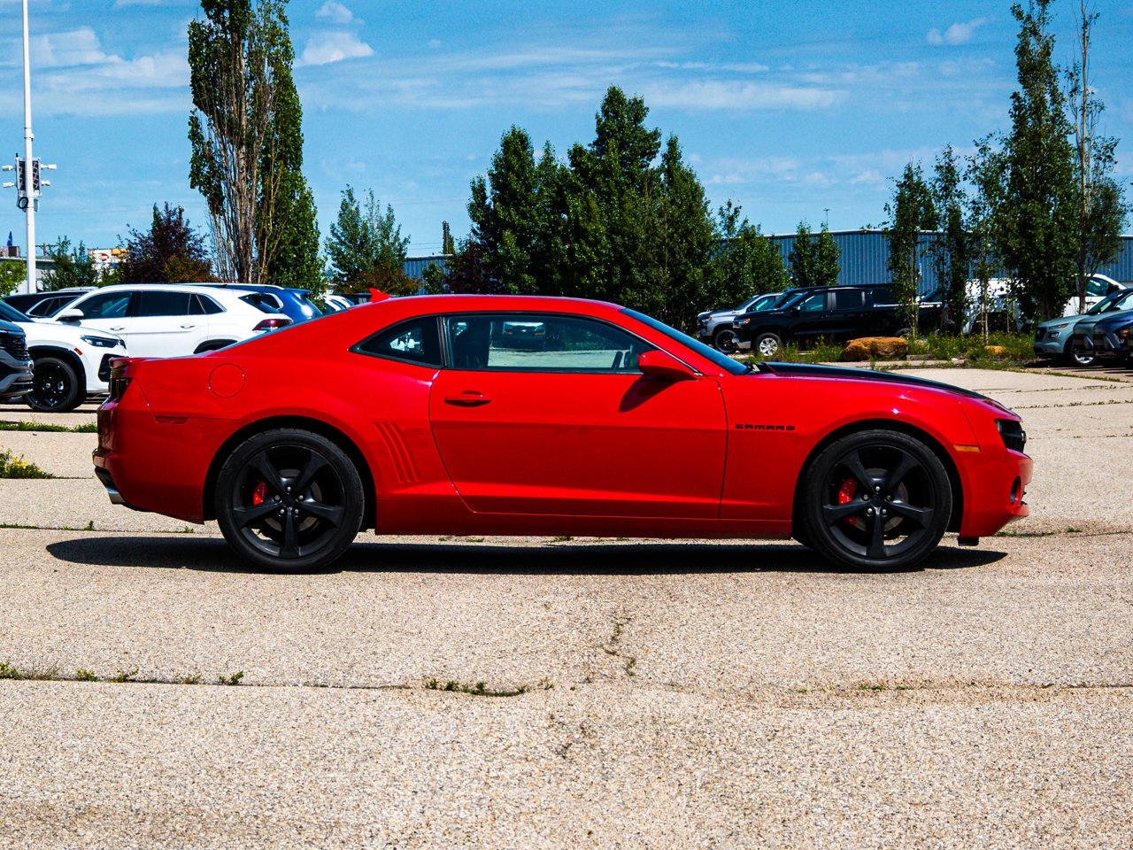 2013 Chevrolet Camaro 2dr Cpe 2LT Red Sherwood Park - photo #13