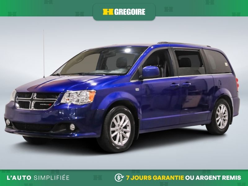 Dodge GR Caravan 2019 Bleu Blainville - photo #2