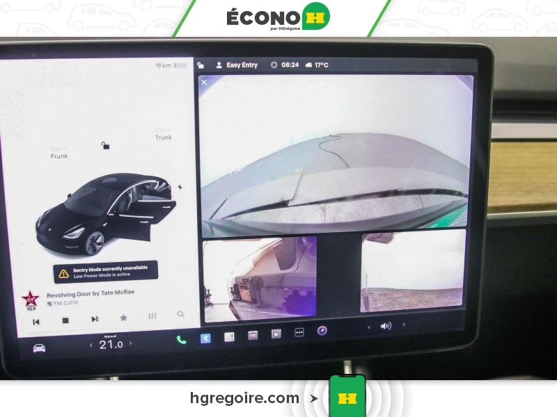 Tesla Model 3 727190A | LONG RANGE TOIT CUIR MAGS CAM RECUL BLUETOOTH 2018 Noir Laval - photo #12