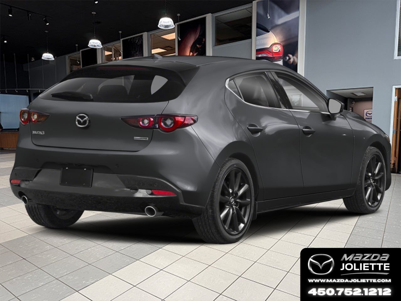 MAZDA Mazda3 Sport 2026 Gris mécanique métallisé Notre-Dame-des-Prairies - photo #2