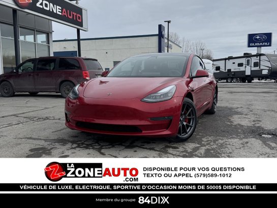 Tesla Model 3 SR+ 2021 2021 Rouge
