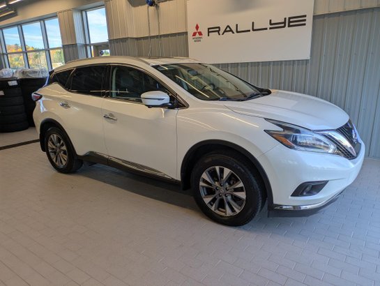 2018 Nissan Murano SL AWD White