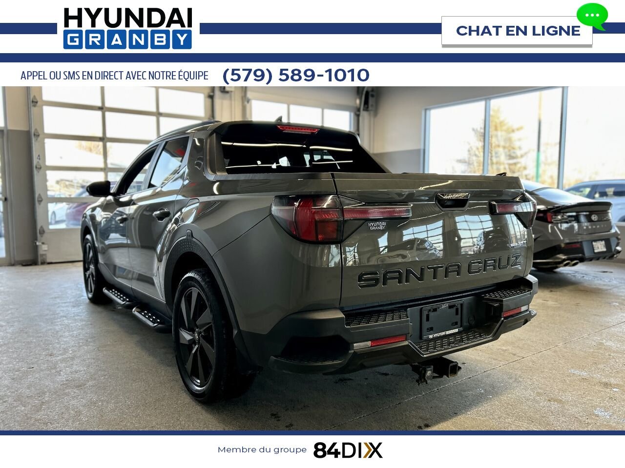 Hyundai Santa Cruz 2023 Gris Granby - photo #4
