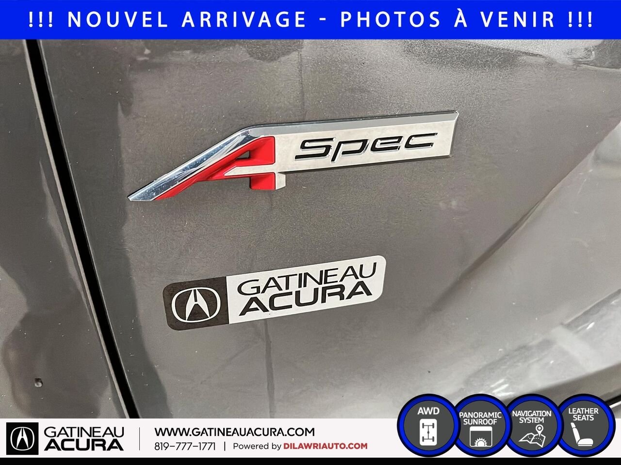Acura RDX A-Spec SH-AWD 2024 Gris Gatineau - photo #6