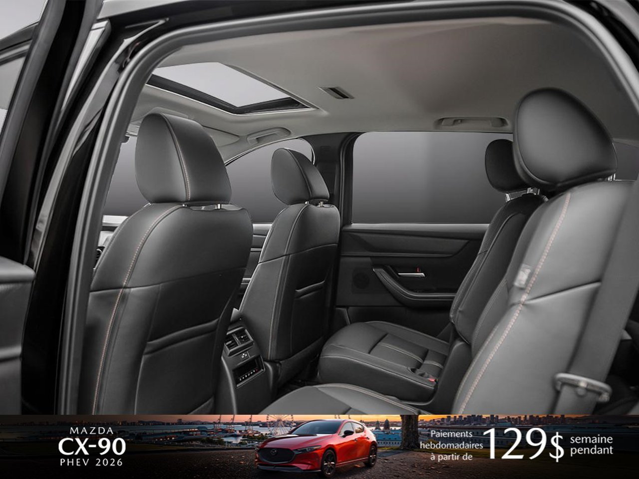 2026 Mazda CX-90 PHEV JM3KKCHA6T1381635 Jet Black Mica Mirabel - photo #22