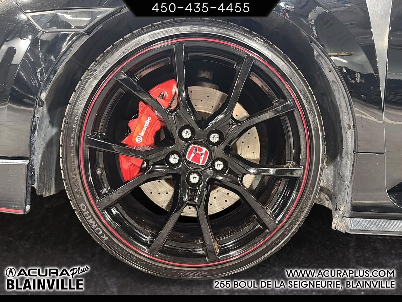 2018 Honda Civic Type R Black Blainville - photo #6