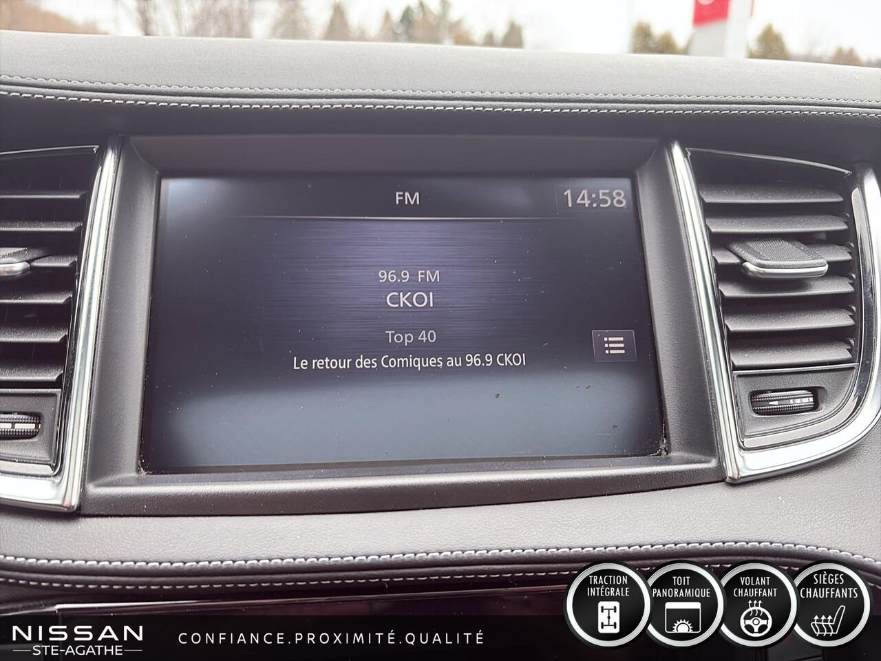 2022 INFINITI QX50 Black Sainte-Agathe-des-Monts - photo #20