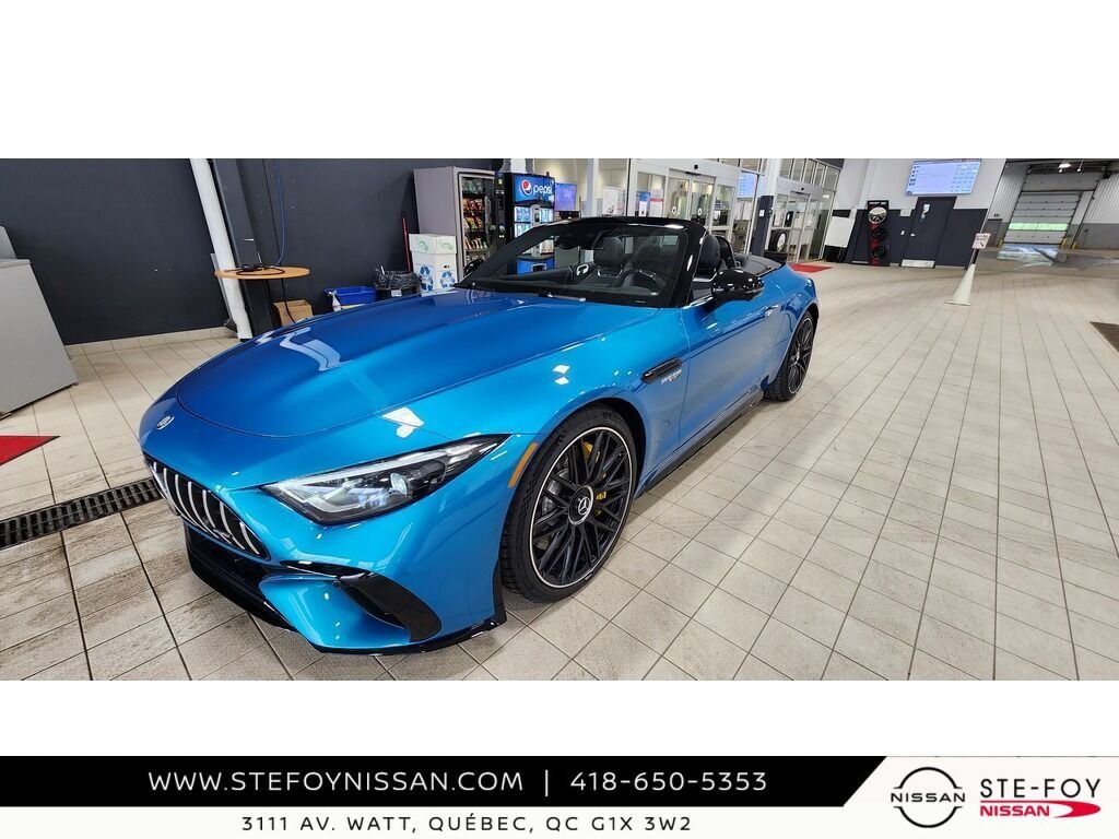 2023 Mercedes-Benz SL-Class AMG SL 63 Roadster IMPECCABLE COMME NEUF Blue Ste-Foy - photo #12