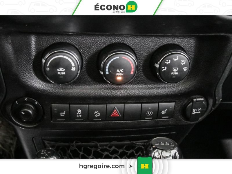 Jeep Wrangler 820666 | Sahara 4X4 AUTO GR ÉLEC A/C MAGS 2018 Rouge Laval - photo #11