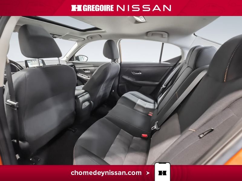 Nissan Sentra CL6942 | SR * Mag * Toit * Caméra * Cuir à partir 2.99% 2022 Orange Laval - photo #12