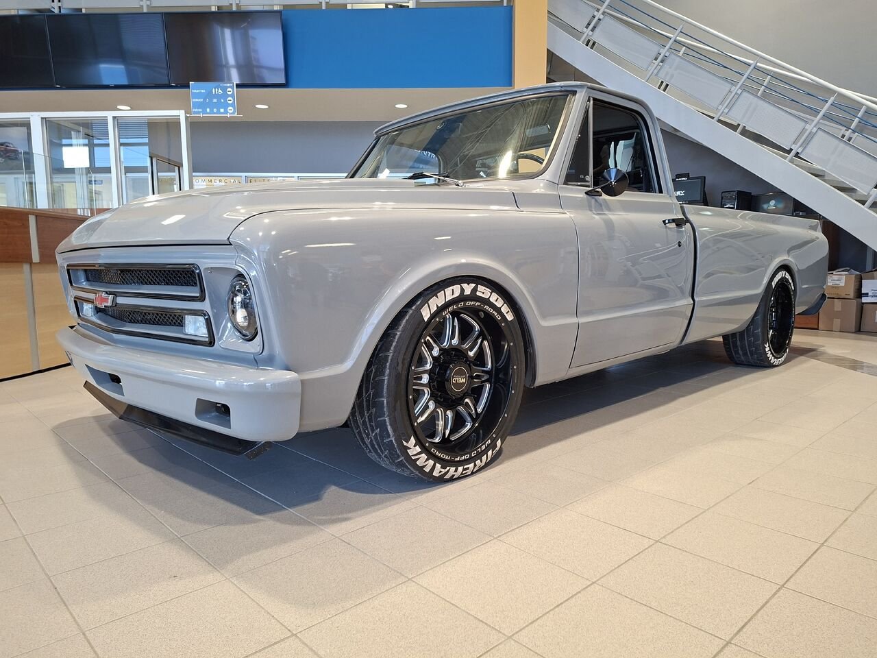 1968 chevrolet C20 Grey Saint-Hyacinthe - photo #3