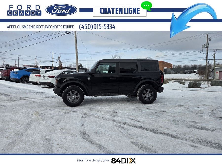 Ford Bronco Big Bend 4 portes 4x4 2023 Noir