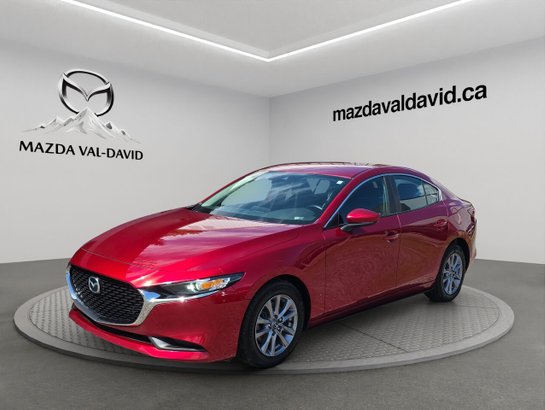 Mazda Mazda3 GS TI i-ACTIV BA, commande audio au volant, cruise control, volant chauffant 2022 Rouge