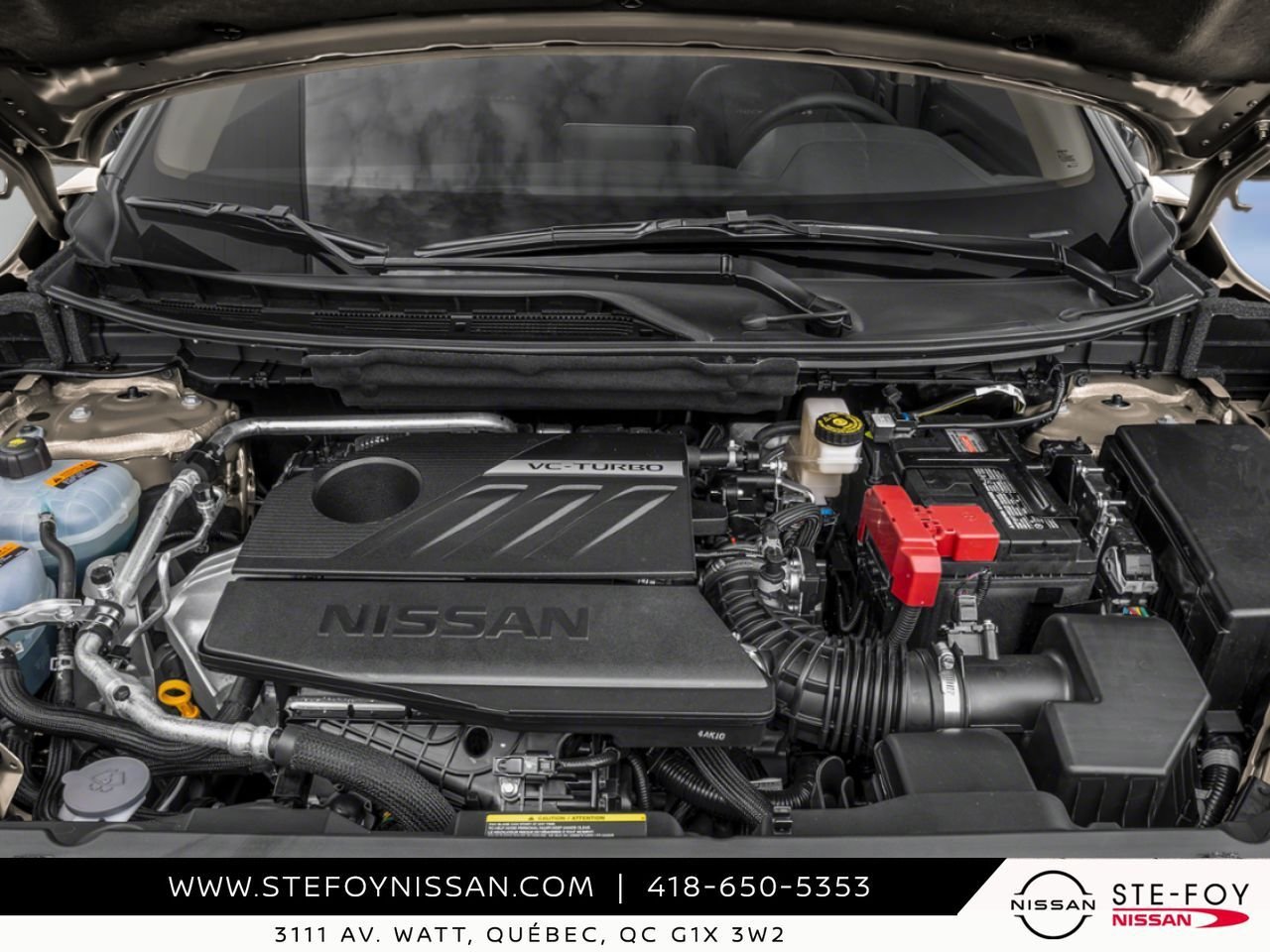 NISSAN Rogue 2026 Blanc Everest triple couche deux tons Ste-Foy - photo #9