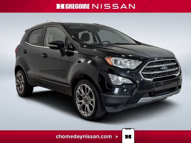 Ford EcoSport CL6893 | Titanium * 4WD * Cuir * Toit * Caméra 2018 Noir Laval - photo #0