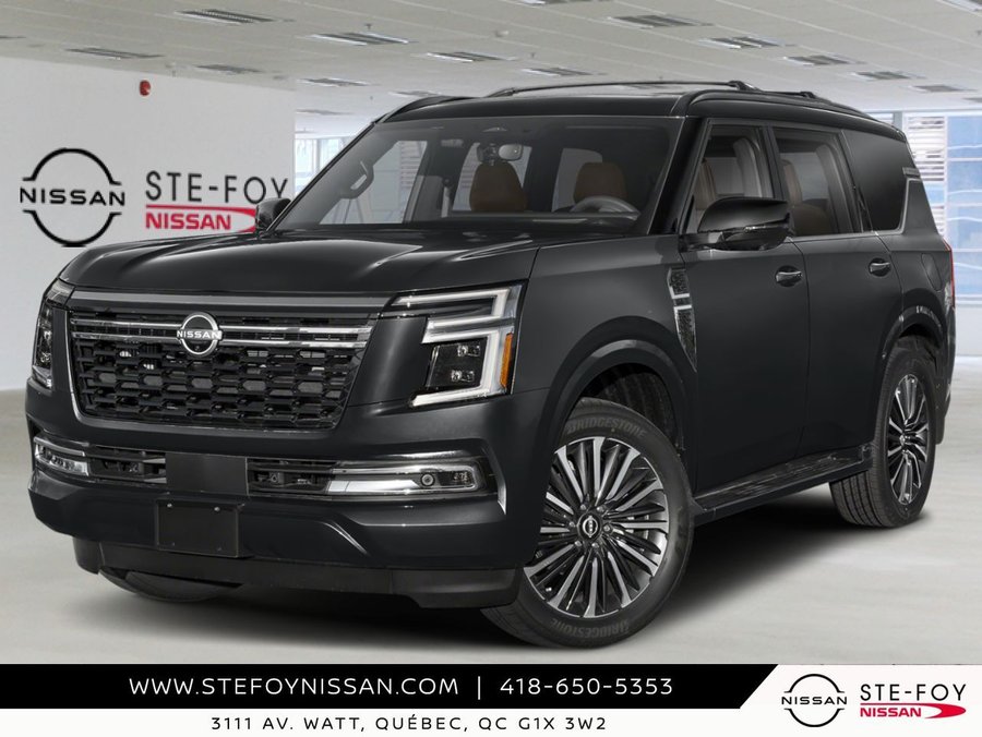 2026 NISSAN ARMADA PLATINE RÉSERVE 2026 Black